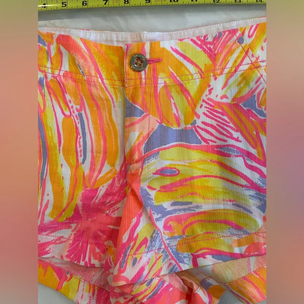 Lilly Pulitzer Women's Kerrie Short 100% Cotton size 10 Excellent Condition